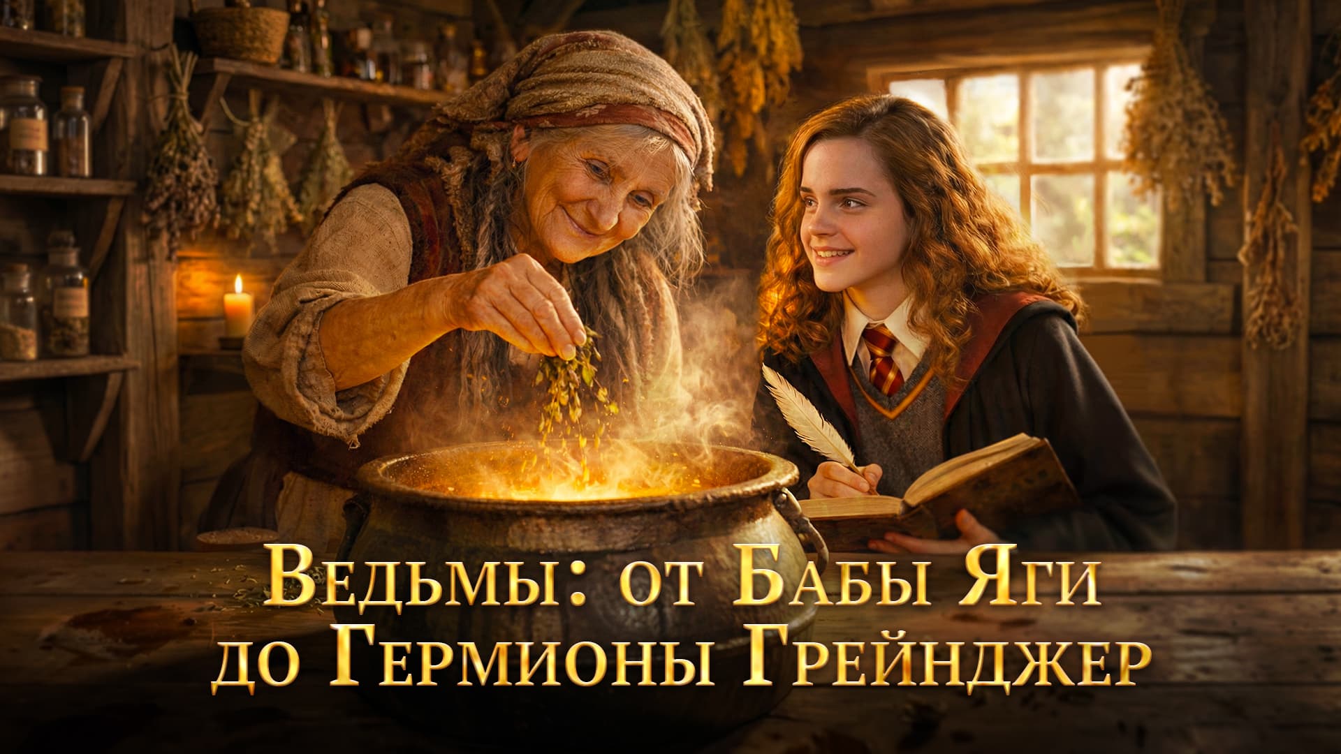 Ведьмы: от Бабы Яги до Гермионы Грейнджер